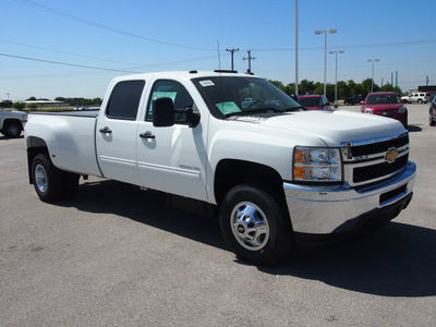 chevrolet silverado 3500hd 2014 white lt diesel 8 cylinders 2 wheel drive automatic 78009