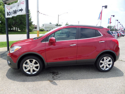 buick encore 2013 red gasoline 4 cylinders front wheel drive automatic 45324