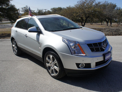 cadillac srx 2012 silver performance collection flex fuel 6 cylinders front wheel drive automatic 78028