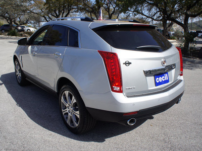 cadillac srx 2012 silver performance collection flex fuel 6 cylinders front wheel drive automatic 78028
