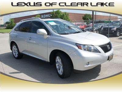 lexus rx 350 2012 gray suv gasoline 6 cylinders front wheel drive automatic 77546