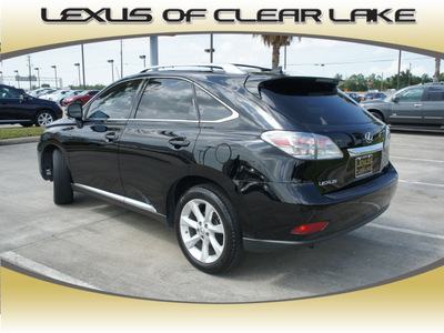 lexus rx 350 2010 black suv gasoline 6 cylinders front wheel drive automatic 77546