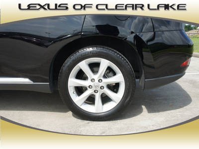 lexus rx 350 2010 black suv gasoline 6 cylinders front wheel drive automatic 77546