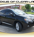 lexus rx 350 2010 black suv gasoline 6 cylinders front wheel drive automatic 77546