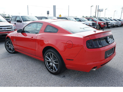 ford mustang 2014 red coupe gt gasoline 8 cylinders rear wheel drive automatic 77539