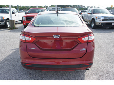 ford fusion 2013 red sedan se gasoline 4 cylinders front wheel drive automatic 77539