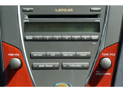 lexus es 350 2008 dk  gray sedan gasoline 6 cylinders front wheel drive automatic 77074