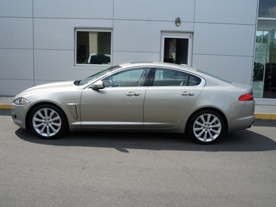 jaguar xf 2012 beige sedan 8 cylinders automatic 27511