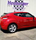 hyundai veloster 2013 red coupe gasoline 4 cylinders front wheel drive 6 speed manual 80905