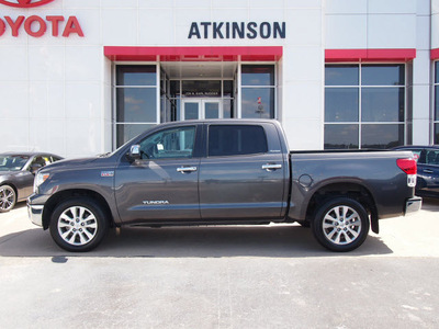 toyota tundra 2011 gray limited gasoline 8 cylinders 2 wheel drive automatic with overdrive 77802