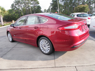 ford fusion energi 2013 red sedan se i 4 cylinders front wheel drive automatic 32401