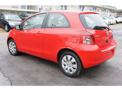 toyota yaris 2008 red hatchback gasoline 4 cylinders front wheel drive automatic 78753