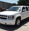 chevrolet suburban 2011 white suv lt 1500 flex fuel 8 cylinders 2 wheel drive automatic with overdrive 77864
