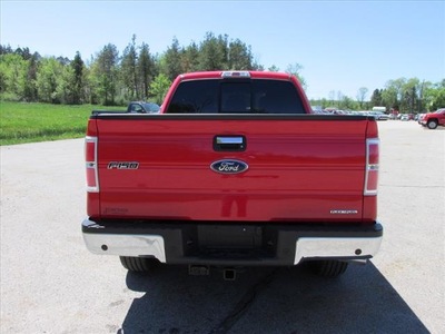 ford f 150 2011 red xlt flex fuel 8 cylinders 4 wheel drive automatic 44024