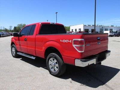 ford f 150 2011 red xlt flex fuel 8 cylinders 4 wheel drive automatic 44024