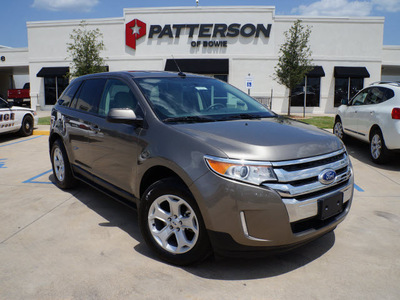 ford edge 2013 gray sel gasoline 4 cylinders front wheel drive automatic 76230