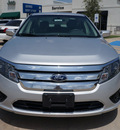 ford fusion 2012 silver sedan se gasoline 4 cylinders front wheel drive automatic 76230