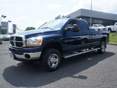 dodge ram 2500 2006 blue slt 8 cylinders automatic 08812