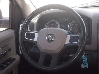 dodge ram 1500 2010 white pickup truck slt gasoline 8 cylinders 2 wheel drive automatic 77375