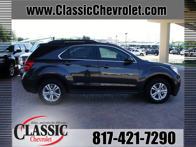 chevrolet equinox 2013 dk  gray lt gasoline 4 cylinders front wheel drive automatic 76051