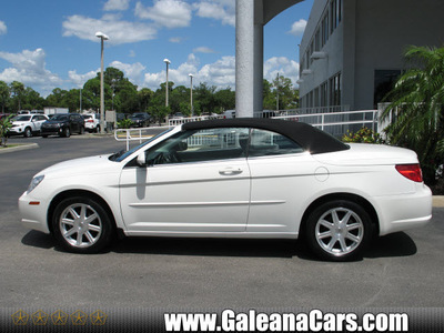 chrysler sebring 2008 white touring flex fuel 6 cylinders front wheel drive automatic 33912