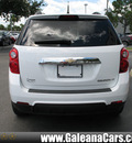 chevrolet equinox 2011 white lt gasoline 4 cylinders front wheel drive automatic 33912