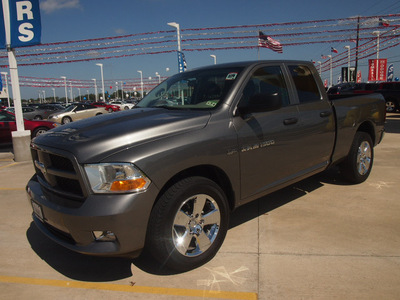 ram 1500 2012 dk  gray pickup truck express gasoline 8 cylinders 2 wheel drive automatic 77375