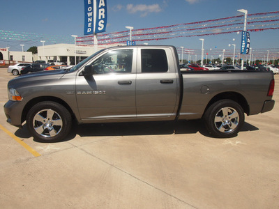 ram 1500 2012 dk  gray pickup truck express gasoline 8 cylinders 2 wheel drive automatic 77375