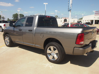 ram 1500 2012 dk  gray pickup truck express gasoline 8 cylinders 2 wheel drive automatic 77375