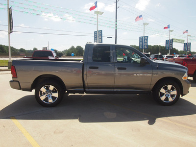 ram 1500 2012 dk  gray pickup truck express gasoline 8 cylinders 2 wheel drive automatic 77375