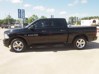 ram 1500 2012 black express gasoline 8 cylinders 2 wheel drive automatic 77375