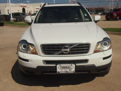 volvo xc90 2011 white 3 2 gasoline 6 cylinders front wheel drive automatic 77375