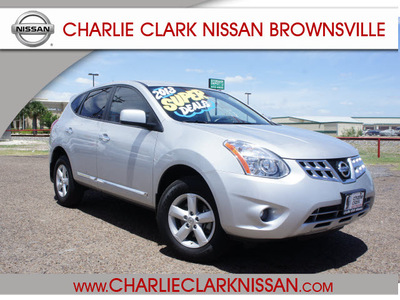 nissan rogue 2013 silver s gasoline 4 cylinders front wheel drive cont  variable trans  78520