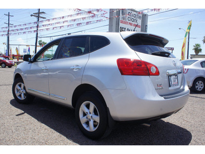 nissan rogue 2013 silver s gasoline 4 cylinders front wheel drive cont  variable trans  78520