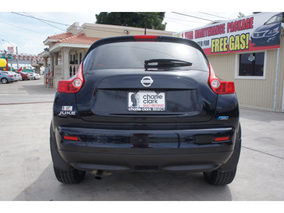 nissan juke 2012 black s gasoline 4 cylinders front wheel drive cont  variable trans  78520