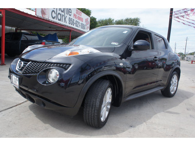 nissan juke 2012 black s gasoline 4 cylinders front wheel drive cont  variable trans  78520