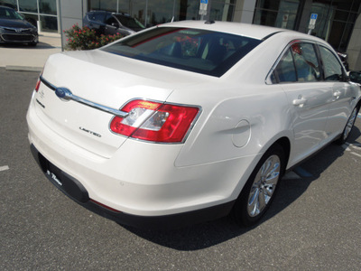 ford taurus 2011 white sedan limited gasoline 6 cylinders front wheel drive automatic 34788