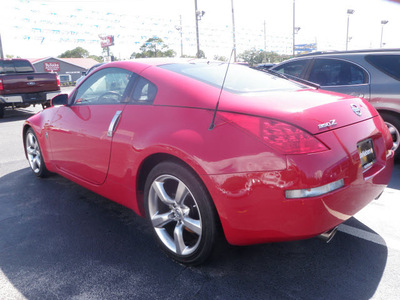 nissan 350z 2007 red coupe gasoline 6 cylinders rear wheel drive automatic 32401