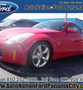 nissan 350z 2007 red coupe gasoline 6 cylinders rear wheel drive automatic 32401