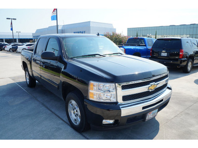 chevrolet silverado 1500 2011 black lt flex fuel 8 cylinders 2 wheel drive 6 speed automatic 77090