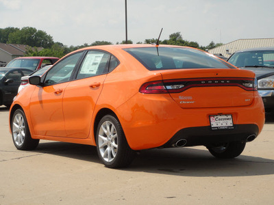 dodge dart 2013 orange sedan sxt gasoline 4 cylinders front wheel drive automatic 62034