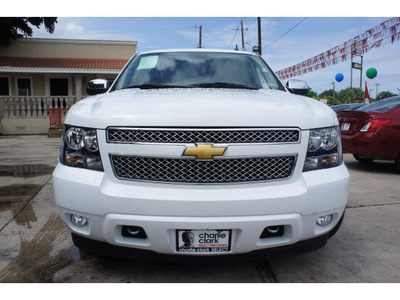 chevrolet tahoe 2012 white suv ls flex fuel 8 cylinders 2 wheel drive automatic 78520