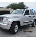 jeep liberty 2011 silver suv sport gasoline 6 cylinders 2 wheel drive automatic 78520