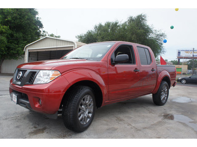nissan frontier 2012 dk  red s gasoline 6 cylinders 2 wheel drive automatic 78520