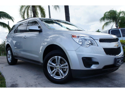 chevrolet equinox 2011 silver suv lt gasoline 4 cylinders front wheel drive 6 speed automatic 33177