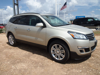 chevrolet traverse 2013 beige lt 6 cylinders automatic 78009