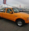 ford ranger 2009 orange styleside gasoline 6 cylinders 2 wheel drive automatic 79925