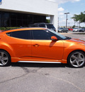 hyundai veloster turbo 2013 orange coupe gasoline 4 cylinders front wheel drive automatic 75075