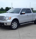 ford f 150 2013 silver lariat flex fuel 8 cylinders 4 wheel drive automatic 62708