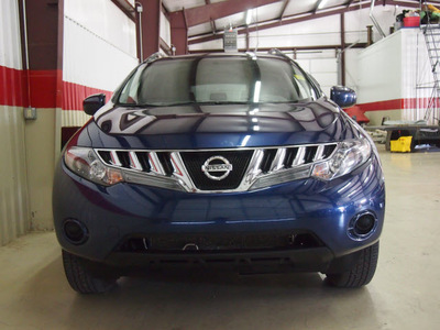 nissan murano 2009 dk  blue suv s gasoline 6 cylinders all whee drive automatic 79110